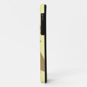 Teak Cream Neutral Dots Mode Case-Mate iPhone Hülle (Hinten/Links)