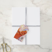 Teak the Bartded Dragon Christmas-Geschenk-Tag Geschenkanhänger (Mit Garn)