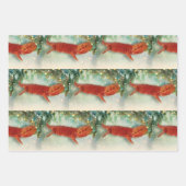 Teak the Bearded Dragon - Packpapier Sheets Geschenkpapier Set (Vorderseite)