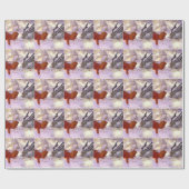 Teak the Bearded Dragon Wrapping Paper Roll Geschenkpapier (Flach)