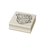 Teakups Gummistempel (Stempel)