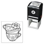 Teakups Permastempel (Beispiel)