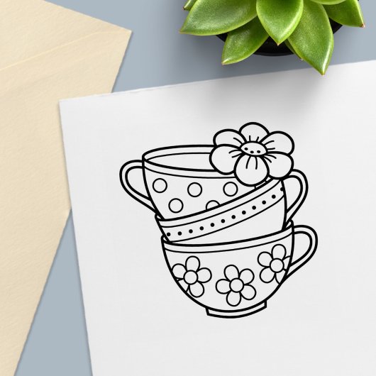 Teakups Permastempel