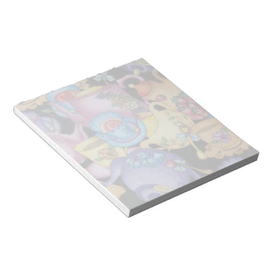 Teakups und Teapots Notizblock (angewinkelt)