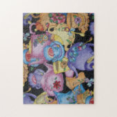 Teakups und Teapots Puzzle (Vertikal)