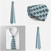 Teal-Achse Krawatte