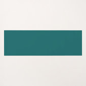 Teal and Gold Mandala Yogamatte (Rückseite (Horizontal))