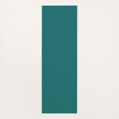 Teal and Gold Mandala Yogamatte (Rückseite)