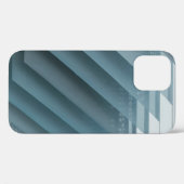 Teal and white digital wallpaper Case-Mate iPhone hülle (Rückseite (Horizontal))
