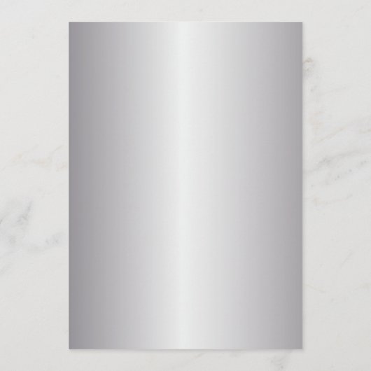 Teal Blue Silver Balloons Confetti New Year's Eve Einladung (Rückseite)