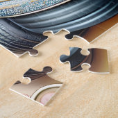 Teal Bow Luxury Golf Cart Puzzle (Seite)