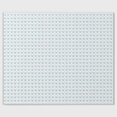 Teal bows on white background   geschenkpapier (Flach)