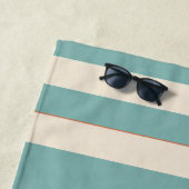Teal Cabana Stripe Resort Strandtuch (Beispiel)