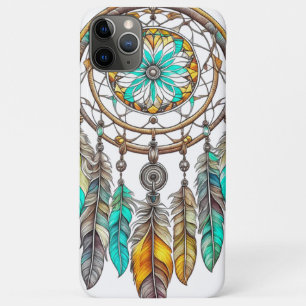 Teal Dreamcatcher Mystische Boho Federn und Perlen Case-Mate iPhone Hülle