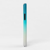 Teal Farbverlauf Modern Ombre Case-Mate iPhone Hülle (Hinten/Rechts)