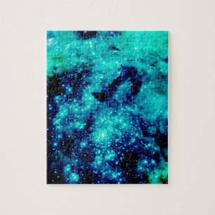 Teal-Galaxie Puzzle