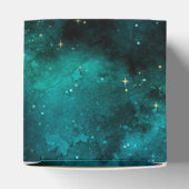 Teal Galaxy Series Design 1 Geschenkschachtel (Oben)