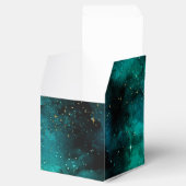 Teal Galaxy Series Design 1 Geschenkschachtel (Geöffnet)