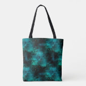 Teal Galaxy Series Design 1 Tasche (Rückseite)