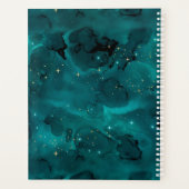 Teal Galaxy Series Design 2 Planer (Rückseite)