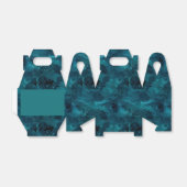 Teal Galaxy Series Design 5 Geschenkschachtel (Ungefaltet)