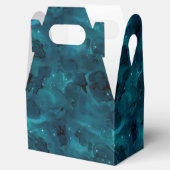 Teal Galaxy Series Design 5 Geschenkschachtel (Geöffnet)