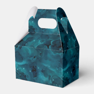 Teal Galaxy Series Design 5 Geschenkschachtel