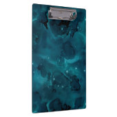 Teal Galaxy Series Design 5 Klemmbrett (Rechts)