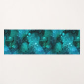 Teal Galaxy Series Design 6 Yogamatte (Vorderseite (Horizontal))