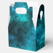 Teal Galaxy Series Design 7 Geschenkschachtel (Geöffnet)