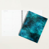 Teal Galaxy Series Design 7 Planer (Anzeige)