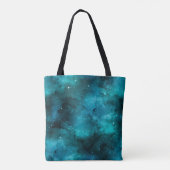 Teal Galaxy Series Design 7 Tasche (Rückseite)