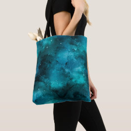 Teal Galaxy Series Design 7 Tasche