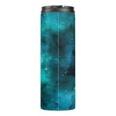 Teal Galaxy Series Design 7 Thermosbecher (Rückseite)