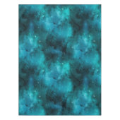 Teal Galaxy Series Design 7 Tischdecke (Vorderseite)