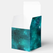 Teal Galaxy Series Design 8 Geschenkschachtel (Geöffnet)