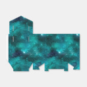 Teal Galaxy Series Design 8 Geschenkschachtel (Ungefaltet)