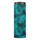 Teal Galaxy Series Design 8 Thermosbecher (Rückseite)