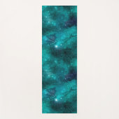 Teal Galaxy Series Design 8 Yogamatte (Vorderseite)