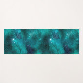Teal Galaxy Series Design 8 Yogamatte (Vorderseite (Horizontal))