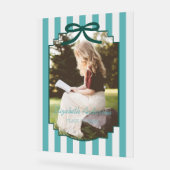 Teal Green Graduation Acrylschild (Winkel)