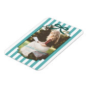 Teal Green Graduation Magnet (Linke Seite)