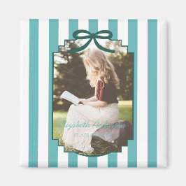 Teal Green Graduation Magnet
