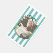 Teal Green Graduation Serviette (Ecke)