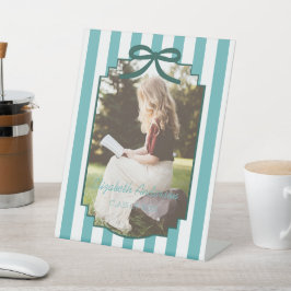 Teal Green Graduation Sockelschild