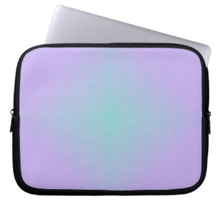 Teal Lavender Glow Laptopschutzhülle