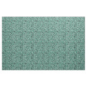 Teal Leopard Print Trendy Retro Fabric Stoff (Fat Quarter (45,7 x 55,9 cm))