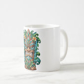 Teal Lotus Sentinel Kaffeetasse (VorderseiteRechts)