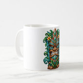 Teal Lotus Sentinel Kaffeetasse (Vorderseite Links)