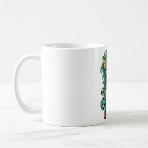 Teal Lotus Sentinel Kaffeetasse